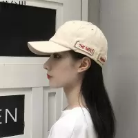 莆兮思puxisi帽子女韩版学生百搭棒球帽时尚防晒遮阳帽街头情侣刺绣鸭舌帽男