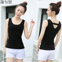 莆兮思puxisi【二件装】春夏秋冬装新款外穿纯色修身显瘦百搭打底衫背心女吊带