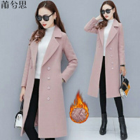 莆兮思puxisi2019秋冬新款毛呢大衣外套女韩版呢子中长款大衣秋冬款加厚毛呢女