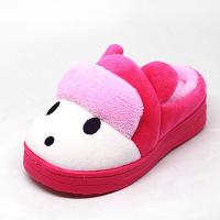 儿童棉拖鞋软底保暖室内防滑小孩卡通棉鞋秋冬包跟男女童宝宝拖鞋