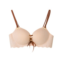 新款无痕内衣套装女性感文胸聚拢小胸无钢圈上托收副乳防下垂胸罩