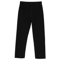 裤子女装2018韩版高腰黑色休闲直筒裤百搭基础款牛仔裤长裤学生潮