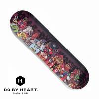 DBH滑板 双翘滑板 加枫木 染色板面8.0十二生肖