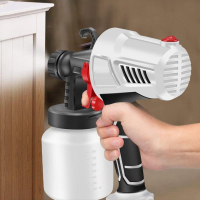 乳胶漆油漆涂料喷漆机喷涂机古达喷漆枪家用小型家具电动喷枪喷漆工具