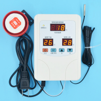 智能温度报警器上下限220V高精度超温报警古达低温高温鸡舍养殖机房
