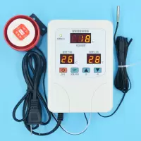 智能温度报警器上下限220V高精度超温报警古达低温高温鸡舍养殖机房