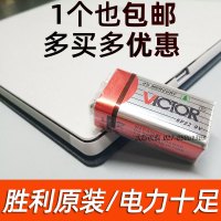 原装胜利仪器9V万用表电池万能表通用方块方形叠层碱性麦克风玩具9伏