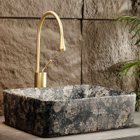 户外复古陶瓷台上盆洗手盆家用卫生间洗脸盆单盆阳台水盆面盆庭院