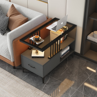 古达沙发边柜轻奢侧边柜客厅边几桌夹缝置物角几简约现代窄边柜储物柜