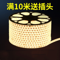 定制led灯带条家用贴片古达光源三色变光卡槽户外防水七彩超亮创意装饰220