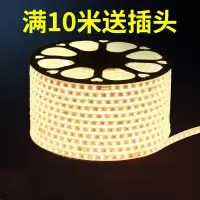 定制led灯带条家用贴片古达光源三色变光卡槽户外防水七彩超亮创意装饰220