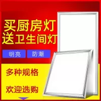 定制集成吊顶led灯300x600厨房灯吸顶灯铝扣板浴室灯古达嵌入式卫生间灯具