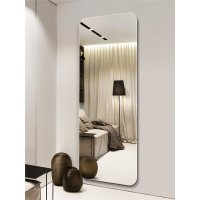 定制BOLEN无框穿衣镜挂墙全身镜子试衣镜防爆落地镜玄关镜子贴墙自粘