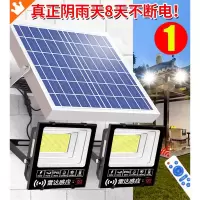  太阳能户外灯庭院家用室内防水大功率超亮感应一拖二照明路灯