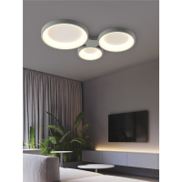 古达客厅灯吸顶灯北欧风简约现代创意大厅餐厅主灯卧室灯广东中山灯具