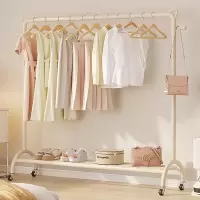 法耐(FANAI)晾衣架杆挂衣架落地卧室移动室内家用简易房间衣服收纳置物衣帽架