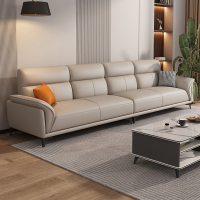 法耐(FANAI)沙发头层真牛皮简约现代客厅组合小户型意式极简皮艺沙发