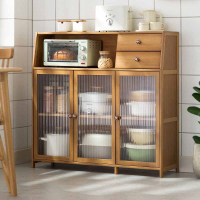 古达茶水柜餐边柜置物柜现代简约厨房柜子储物柜客厅靠墙收纳柜置物架