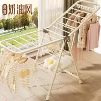 古达折叠晾衣架家用落地可移动便携卧室阳台衣架室内婴儿凉晒被子