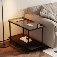 芊怡(QIANYI)轻奢边几沙发侧边茶几奶油风方几夹缝简易小桌子小户型茶台小角几