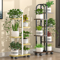 芊怡(QIANYI)客厅落地式花架子阳台多层花盆置物架室内室外摆放绿萝多肉植物架