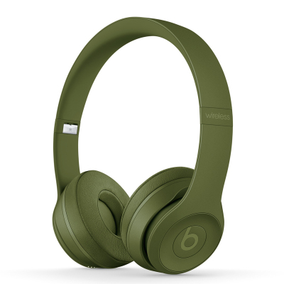 BEATS/Beats Solo3 Wireless 无线运动蓝牙耳机 头戴式耳机 低音好 通话清晰 游戏耳机 草原绿