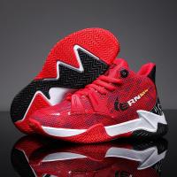 男童鞋子夏季中大童飞织薄款网面透气专业训练篮球鞋鞋