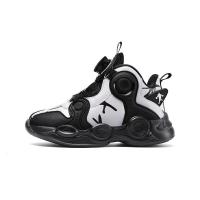 邦塞斯 男童鞋子秋冬2022年新款儿童运动鞋旋转纽扣中大童跑步篮球鞋男孩