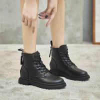 邦塞斯 马丁靴女款2022年新款秋冬季厚底加绒短靴子女士英伦风靴子