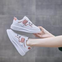 邦塞斯 新款魔术贴小白鞋时尚休闲学生板鞋运动女鞋百搭