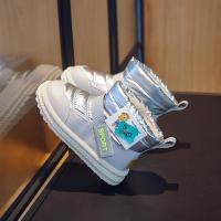 邦塞斯 儿童雪地靴2022冬季女童加绒加厚冬鞋男童雪地棉鞋