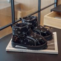 邦塞斯 儿童雪地靴2022冬季女童加绒加厚冬鞋男童雪地棉鞋