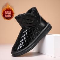 邦塞斯 棉鞋女2022冬季新款加绒加厚学生保暖雪地靴百搭运动防滑休闲短靴