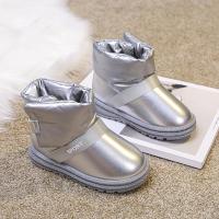 邦塞斯 儿童雪地靴2022冬季新款女童加绒棉靴男童大棉鞋加厚保暖