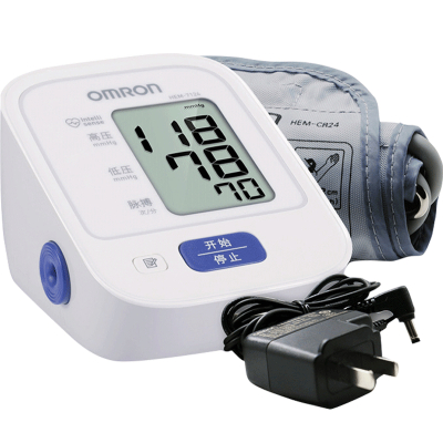 欧姆龙电子血压计HEM-7124家用上臂式全自动精准电子血压测量仪
