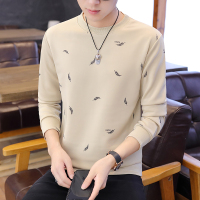 歌爱妮男士长袖T恤2019新款秋季潮流卫衣男装圆领小衫打底衫秋衣上衣服