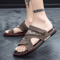 歌爱妮凉鞋男夏外穿2021新款拖鞋男休闲外穿开车两用潮流防滑沙滩鞋男