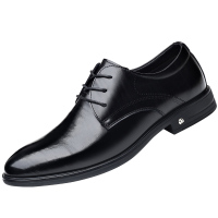 歌爱妮2021新款春季商务正装皮鞋男士真皮透气英伦休闲鞋软底青年男鞋子