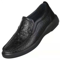 歌爱妮2021新款外贸皮鞋男厚底真皮男鞋商务休闲皮鞋中老年人防滑软底爸爸鞋