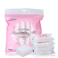 拉美拉 便携化妆棉 双面双效上妆补水卸妆洁面巾独立小袋装卸妆巾10片*10包