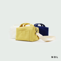 NOL环保纯棉帆布防水保温内里便当袋午餐便当饭盒袋手提拎包