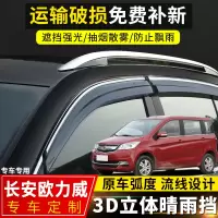 上山豹 2017款长安欧力威晴雨挡改装专用挡雨板汽车配件欧力威ev车窗雨眉