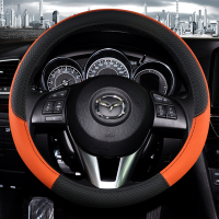 上山豹 适用于马自达海马普力马福美来323海福星方向盘防滑透气安全配件车把套