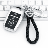 上山豹 适用于起亚K3钥匙套K4智跑kx3索兰托K5奕跑kx57凯绅汽车钥匙包壳扣CROSS