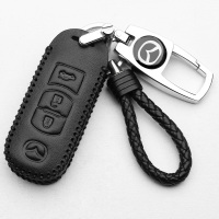 上山豹 适用于适用2020款马自达阿特兹钥匙套魂动钥匙扣创意阿特兹钥匙包真皮