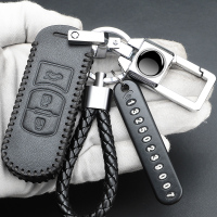 上山豹 适用于马自达cx5钥匙套次世代马自达3昂克赛拉cx4汽车真皮包男女专用扣