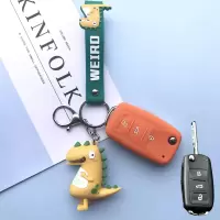 上山豹 适用于适用于斯柯达新款钥匙套明锐昕锐速派晶锐柯珞克昕动昊锐包扣壳女