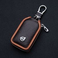 上山豹 沃尔沃xc60钥匙包 2018款新s60L s80L V60 V40车钥匙包套扣
