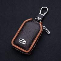 上山豹 北京现代名图钥匙包 ix35全新胜达ix25途胜瑞纳朗动领动车钥匙包套