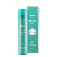 肌司研,JMsolutionJM水晶防晒/隔离喷雾180ml 海洋珍珠 防紫外线水润保湿清爽不油腻 男女通用SPF50